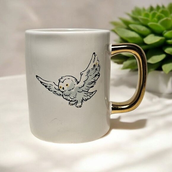 Rae Dunn x Harry Potter Magical Wizard Sorting House Hedwig 16oz Coffee Tea Mug - Picture 2 of 11